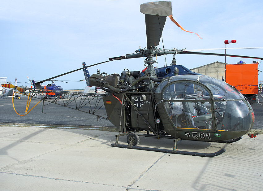 Alouette II: 1-motoriger Beobachtungs- und Verbindungshubschrauber der Bundeswehr