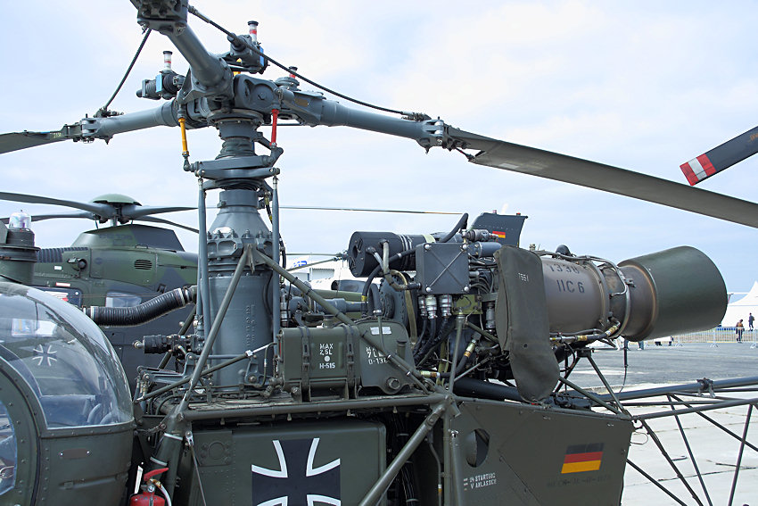 Alouette II - erster Serienhubschrauber mit Gasturbinenantrieb