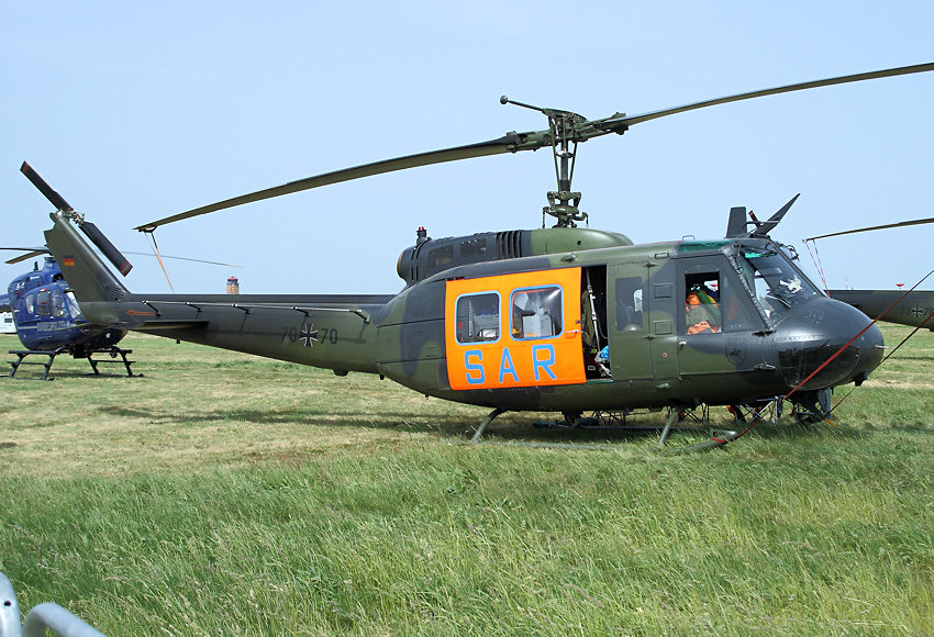 Bell UH-1D Iroquois - “HUEY”:  Der "Teppichklopfer" beim Heer, der Luftwaffe und der SAR-Rettung