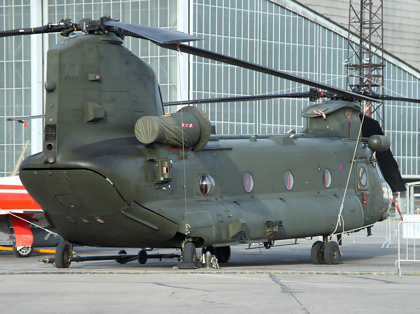 Boeing CH-47 Chinook: schwerer Transporthubschrauber