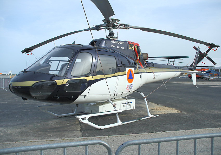 Eurocopter AS 350 BA Ecureuil:  leichter Mehrzweckhubschrauber mit einem Triebwerk