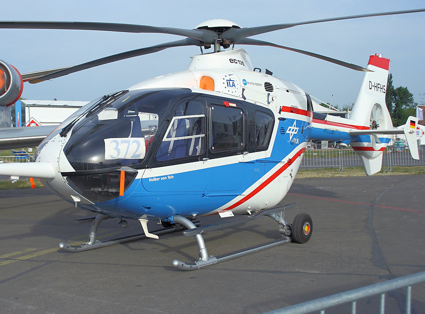 Eurocopter EC 135: fliegender Hubschrauber-Simulator des Deutschen Zentrums für Luft- und Raumfahrt