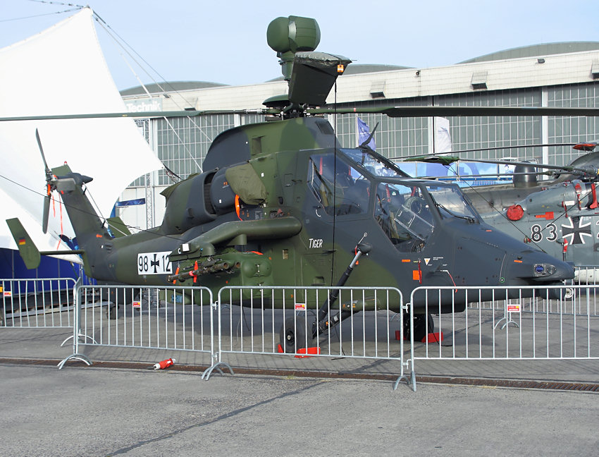 Eurocopter Tiger UHT: Kampfhubschrauber Tiger der Bundeswehr