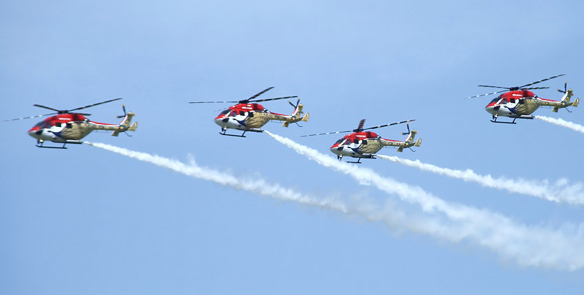 HAL Dhruv: Helicopter der indischen Firma Hindustan Aeronautics Limited