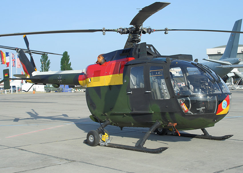 Bölkow Bo 105 (MBB BO 105): Hubschrauber der Hersteller Messerschmitt, Bölkow, Blohm (MBB)