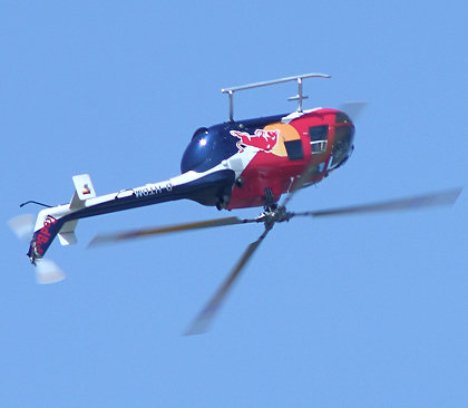 Bölkow Bo 105 - Flugansicht