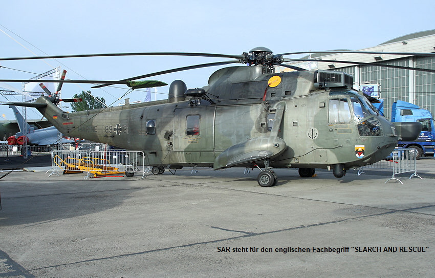 Westland Sea King Mk 41: Der Militärhubschrauber bietet Unterstützung bei der Evakuierung von Personen