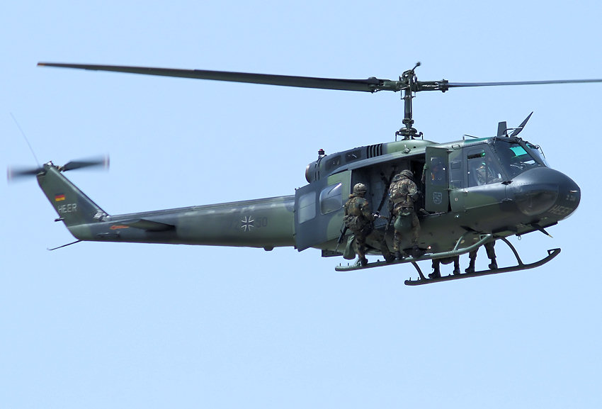 Bell UH-1 Iroquois - Flugansicht