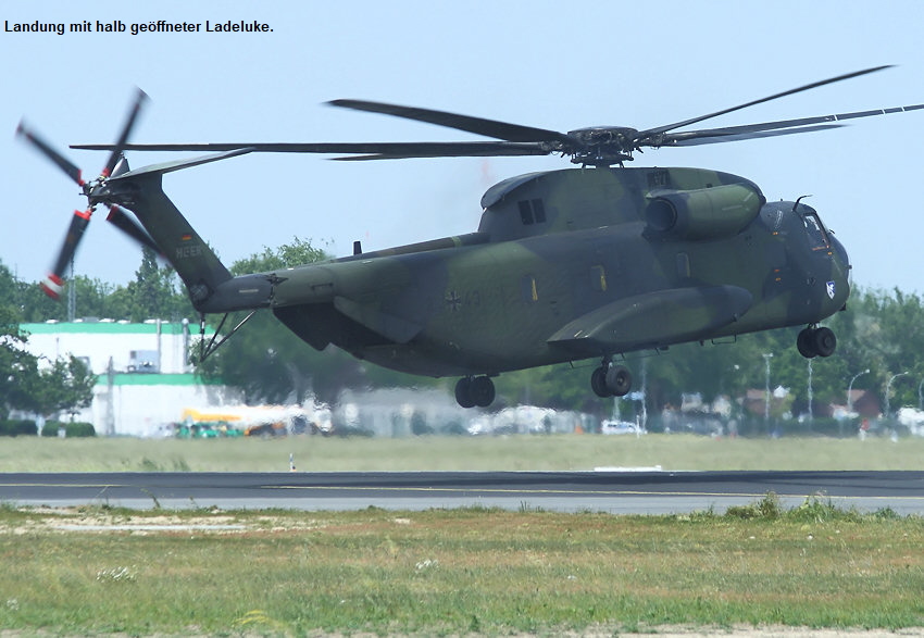 Sikorsky CH-53 - Landung