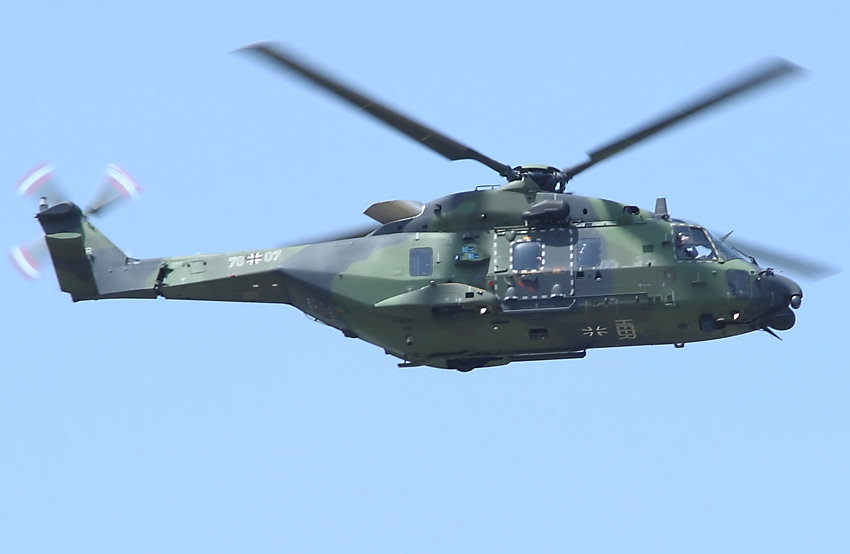NH 90 Industries - Flugansicht
