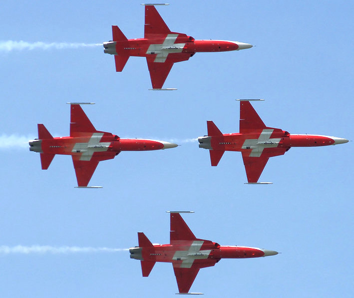 Patrouille Suisse - Northrop F-5E Tiger II