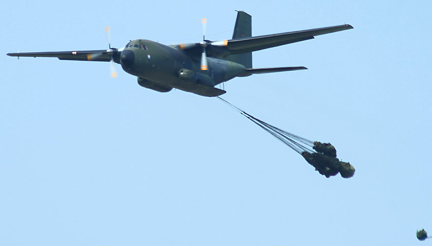 Transall C-160: Einsatz des Transportflugzeugs der Deutschen Luftwaffe