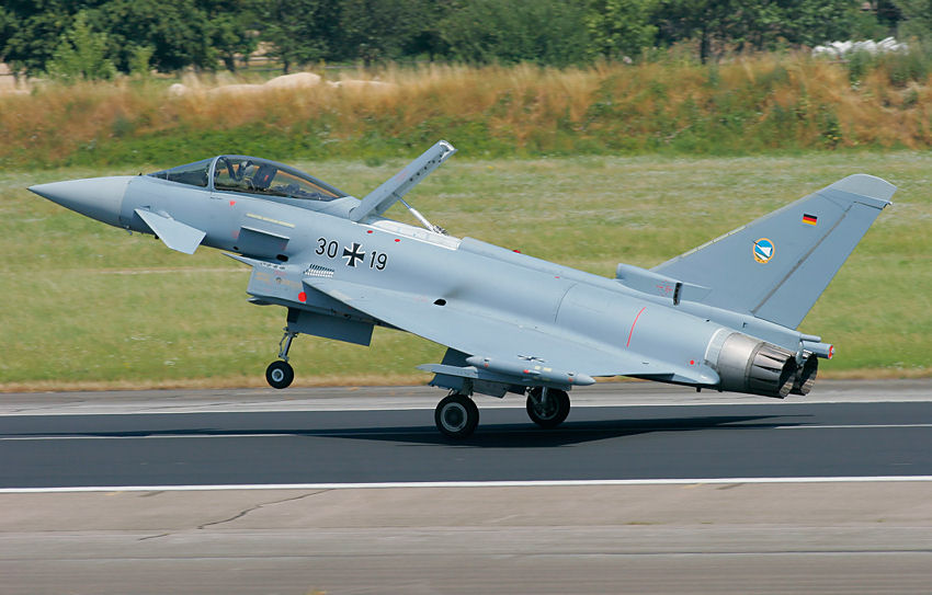 Eurofighter - Luftbremsen