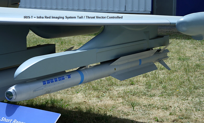 Waffen des Eurofighters - IRIS-T