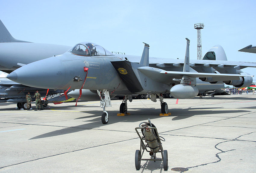 McDonnell Douglas F-15C Eagle: einsitzige Version des Kampfflugzeugs F-15 Strike Eagle der USA