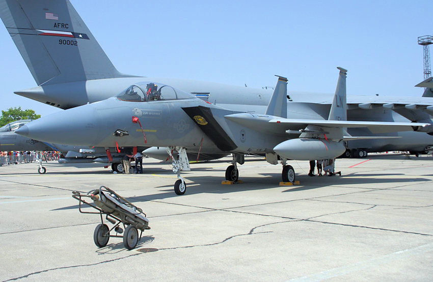 McDonnell Douglas F-15 Eagle: einsitzige Version des Kampfflugzeugs F-15 Strike Eagle der USA
