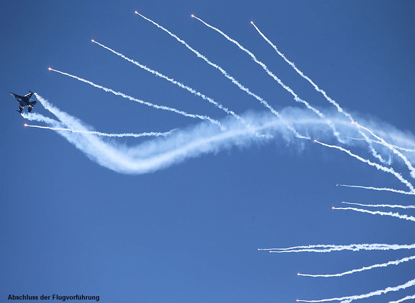 F-16 - Abschlussparade