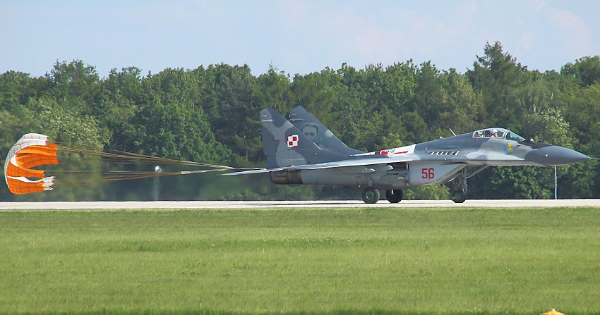 MiG-29 Bremsschirm
