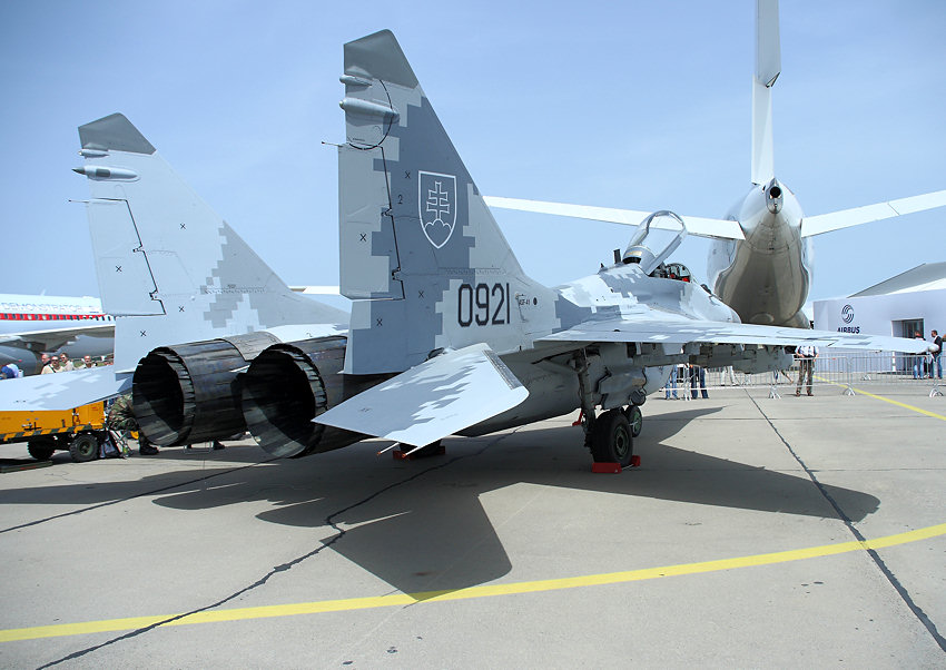MiG 29 - Heckansicht