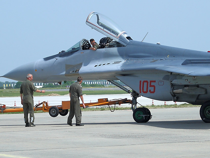 MiG 29 - Rollfeld Detail
