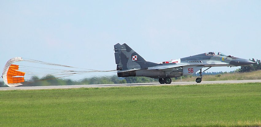 MiG 29 Bremsschirm
