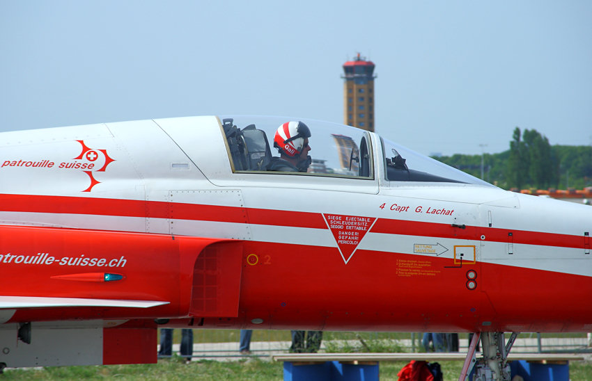 Patrouille Suisse - Cockpit