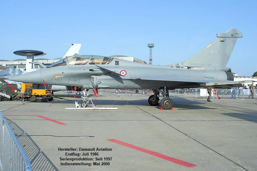 Dassault Rafale: neuestes Mehrzweckkampfflugzeug aus Frankreich