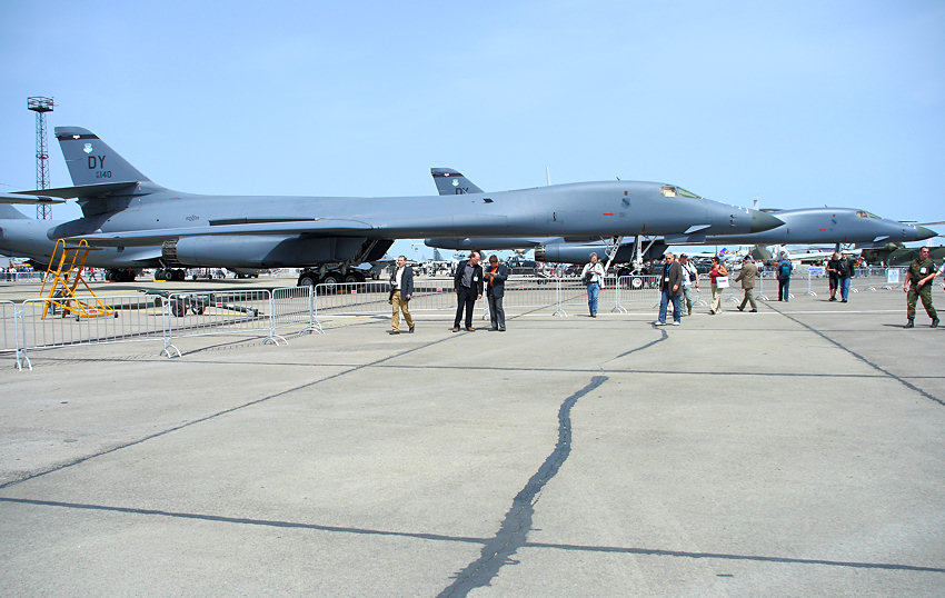 Rockwell B1 Lancer "Bone": schwerer Langstreckenbomber der U.S. Air Force