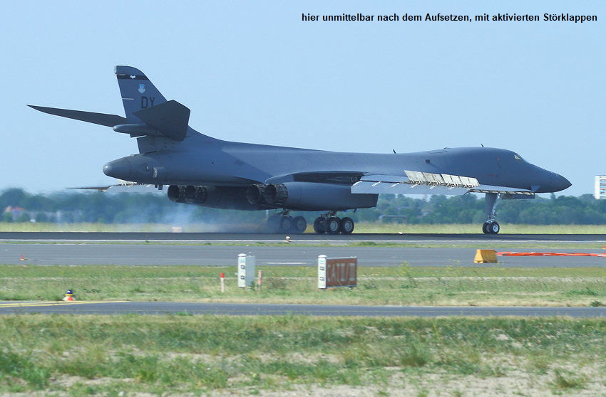 Rockwell B1 Lancer Bone: schwerer Langstreckenbomber der U.S. Air Force