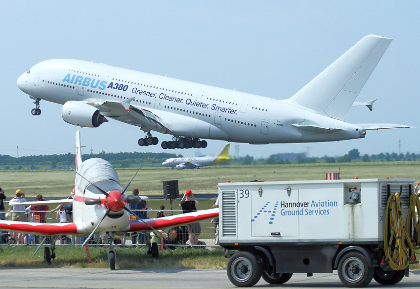 Airbus A-380: größtes in Serienfertigung produzierte Verkehrsflugzeug