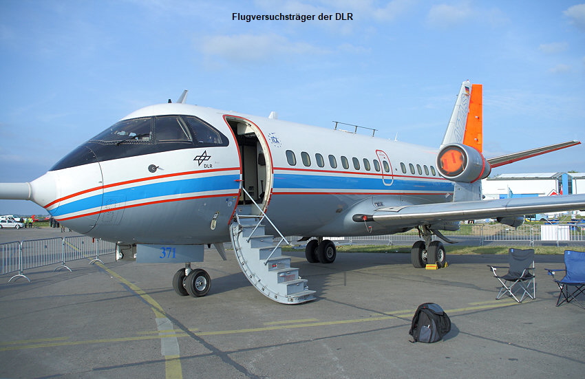 Attas VFW 614: Versuchsflugzeug der Deutschen Forschungsanstalt für Luft- und Raumfahrt e.V. (DLR )