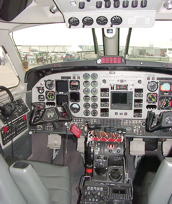 King Air 200 - Cockpit