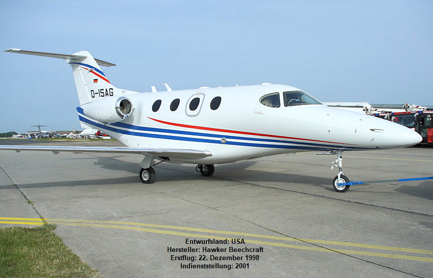 Beechcraft Premier 1A: Reisegeschäftsflugzeug der Firma Hawker Beechcraft