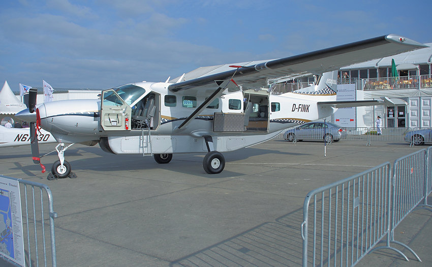 Cessna 208 Grand Caravan: Arbeitspferd der Lüfte zum Transport von 14 Passagieren