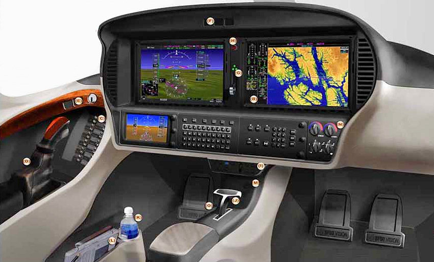 Cirrus Vision SF50 - Cockpit