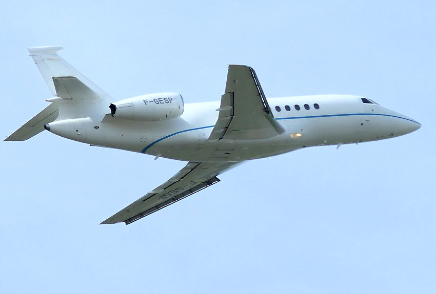 Dassault Falcon 2000 - Flugansicht