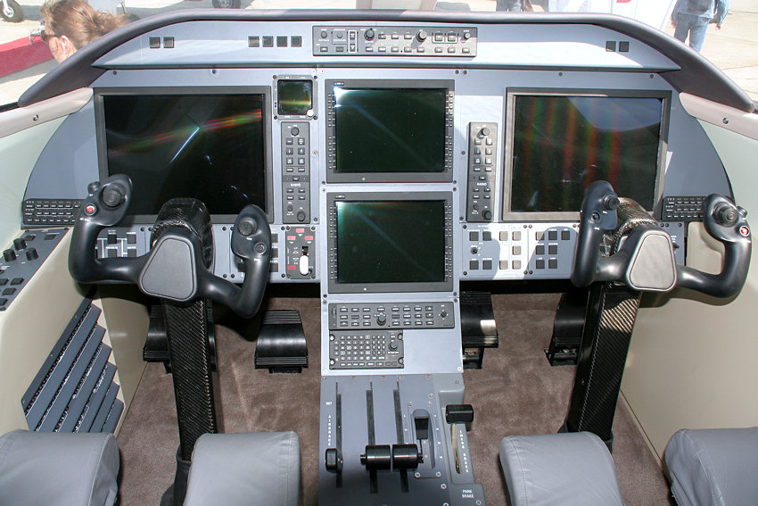 Grob G180 SPn - Cockpit