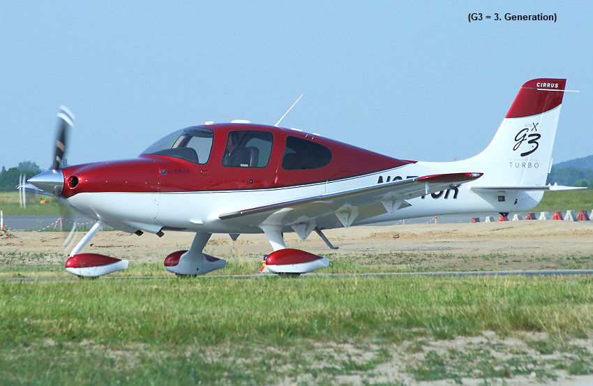 Cirrus SR22 GTSx Turbo G3: Das Flugzeug kann im Notfall an einem Fallschirm zur Erde sinken