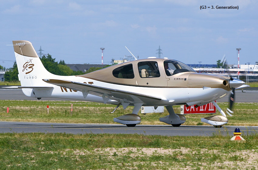 Cirrus SR 22 GTSx G3 Turbo: Rumpf und Flügel sind aus Kohlenstofffaser gefertigt