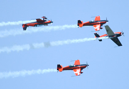 EXTRA EA 300 LP - Flug