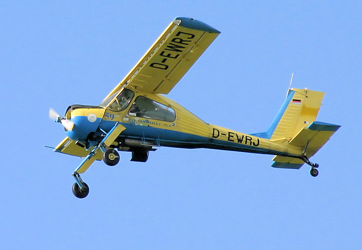 PZL 104 Wilga 35 - Flugansicht