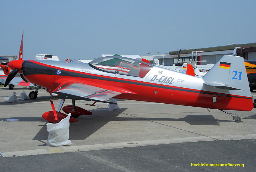 Projekt GB-2: Kunstflugzeug als Bausatz von CAP-Aviation, gebaut von Dr. G. Beierlein (Deutschland)