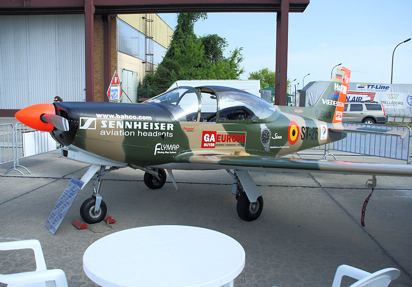 SIAI-Marchetti SF 260: Trainingsflugzeug der belgischen Luftstreitkräfte