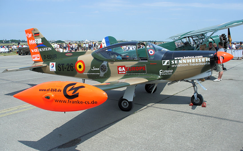 SIAI-Marchetti SF 260: Trainingsflugzeug der belgischen Luftstreitkräfte