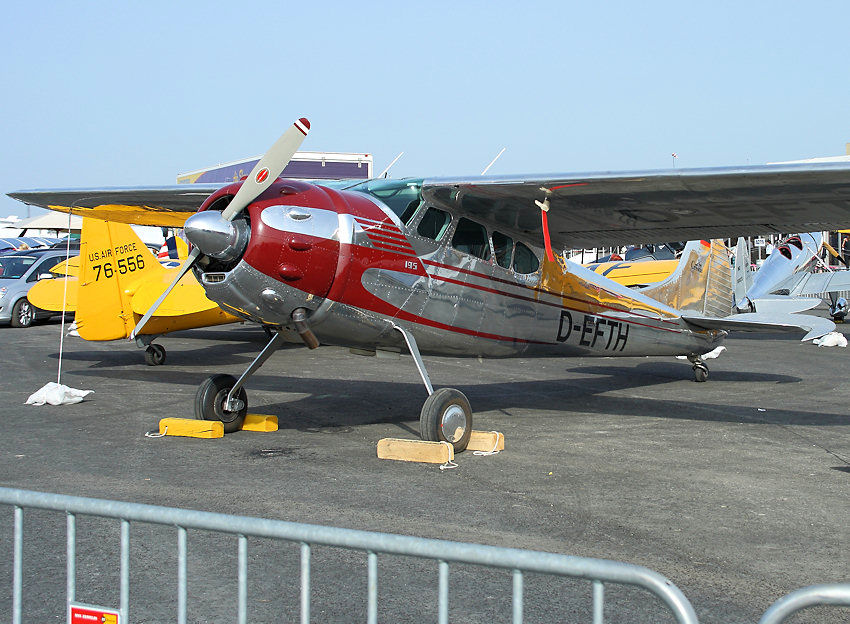 Cessna 195 Businessliner: Reiseflugzeug von 1947, das von einem Sternmotor angetrieben wird
