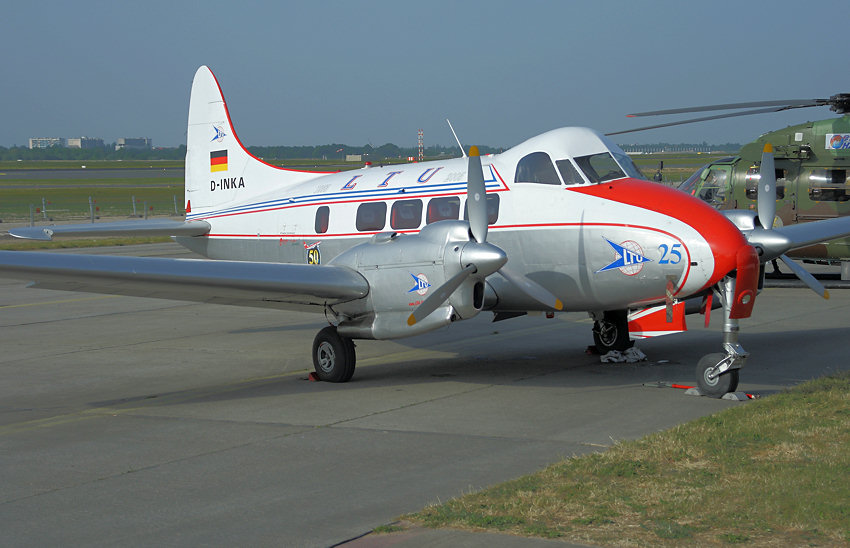 De Havilland D.H. 104 Dove: Flugdienst der LTU