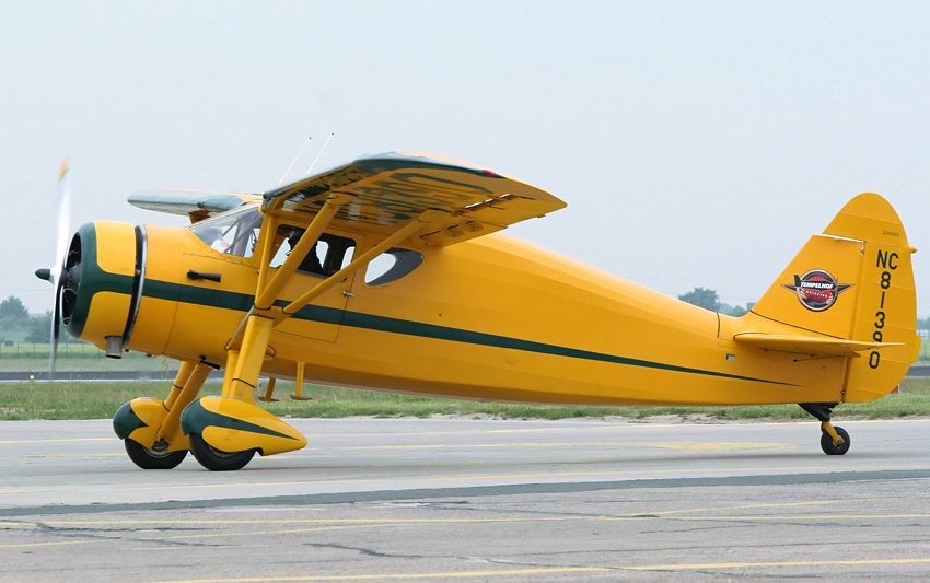 Fairchild F24 W: Flugzeug mit 7-Zylinder Sternmotor