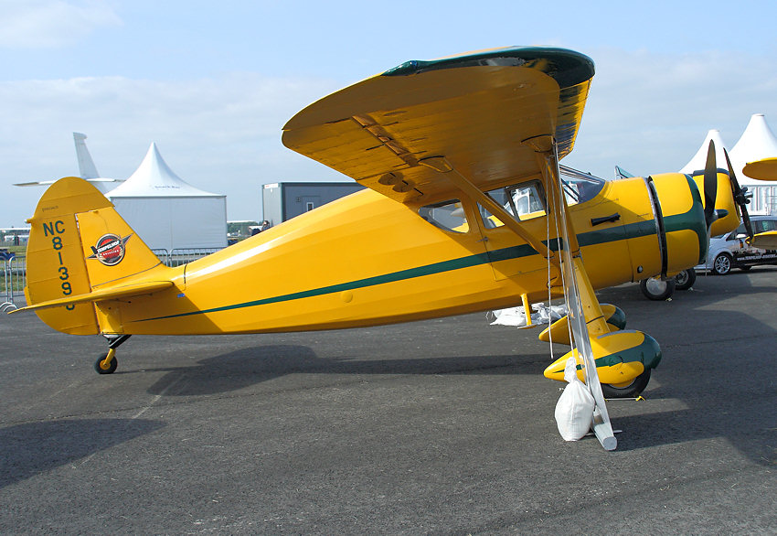 Fairchild F24: Flugzeug der USA von 1946 mit 7-Zylinder Sternmotor