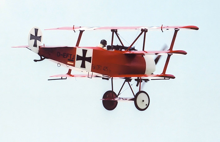 Fokker DR1 - Dreidecker des ersten Weltkriegs