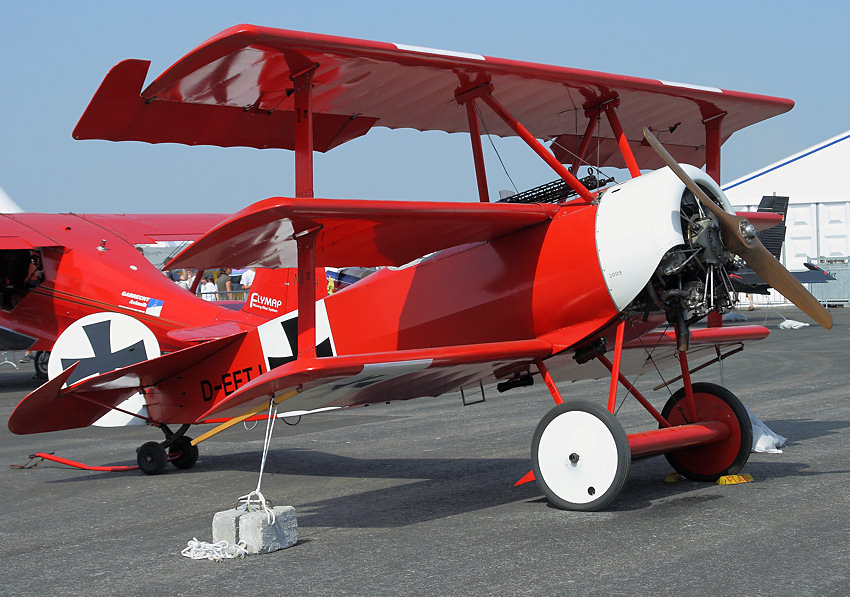Fokker DR 1: Flugzeug vom “Roten Baron” Manfred von Richthofen